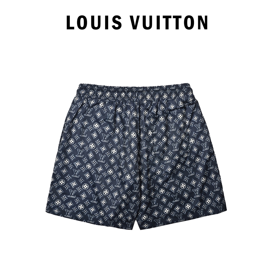 Louis Vuitton/路易威登 满印老花提花沙滩短裤