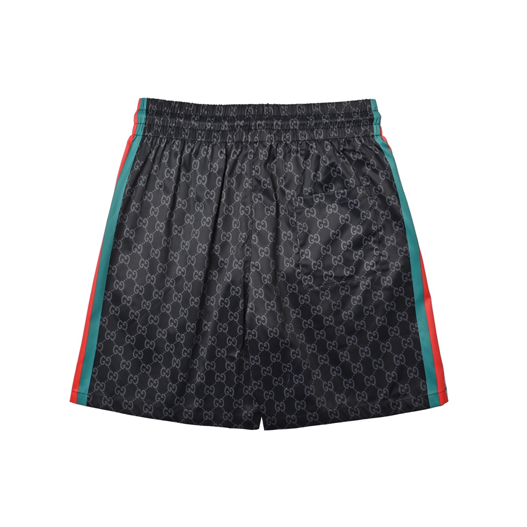 Gucci 古驰 侧面织带提花沙滩短裤-Chinese UA Cheap High Quatity Brand Clothes Bags handbags Sneakers wholesale wholesaler seller from China Factory suppliers Fashion Clothing Shoes best Quality Beautiful Price Gucci 古驰 侧面织带提花沙滩短裤