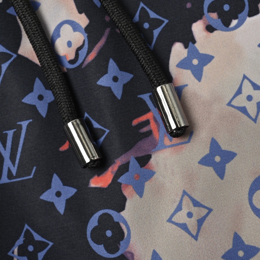 LOUIS VUITTON/路易威登 火焰老花沙滩短裤