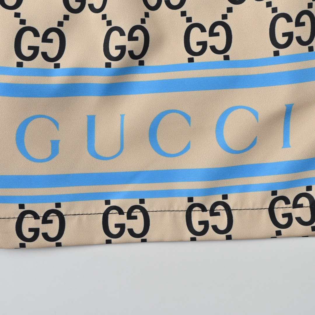 Gucci 古驰 双G字母沙滩短裤