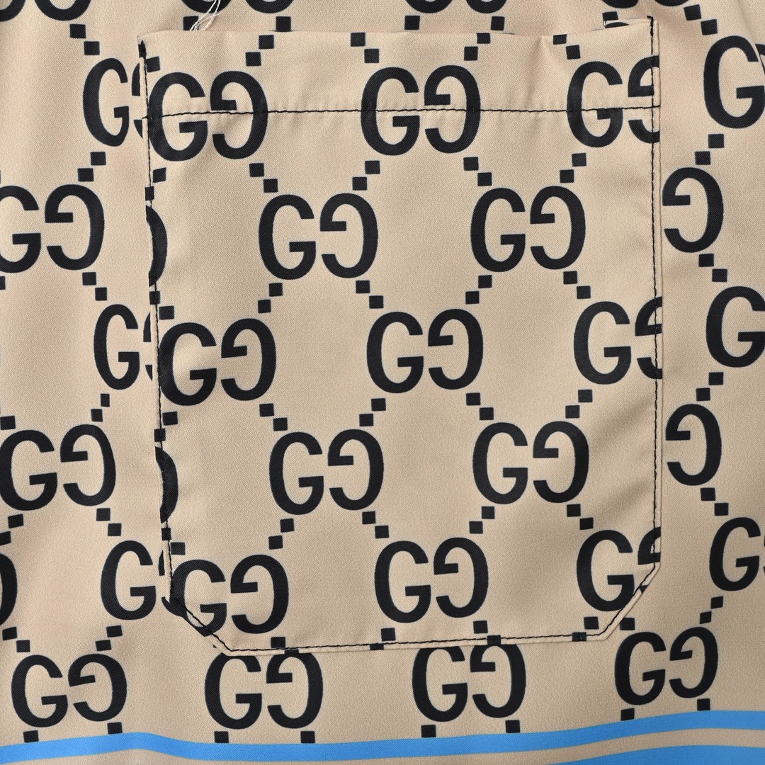 Gucci 古驰 双G字母沙滩短裤