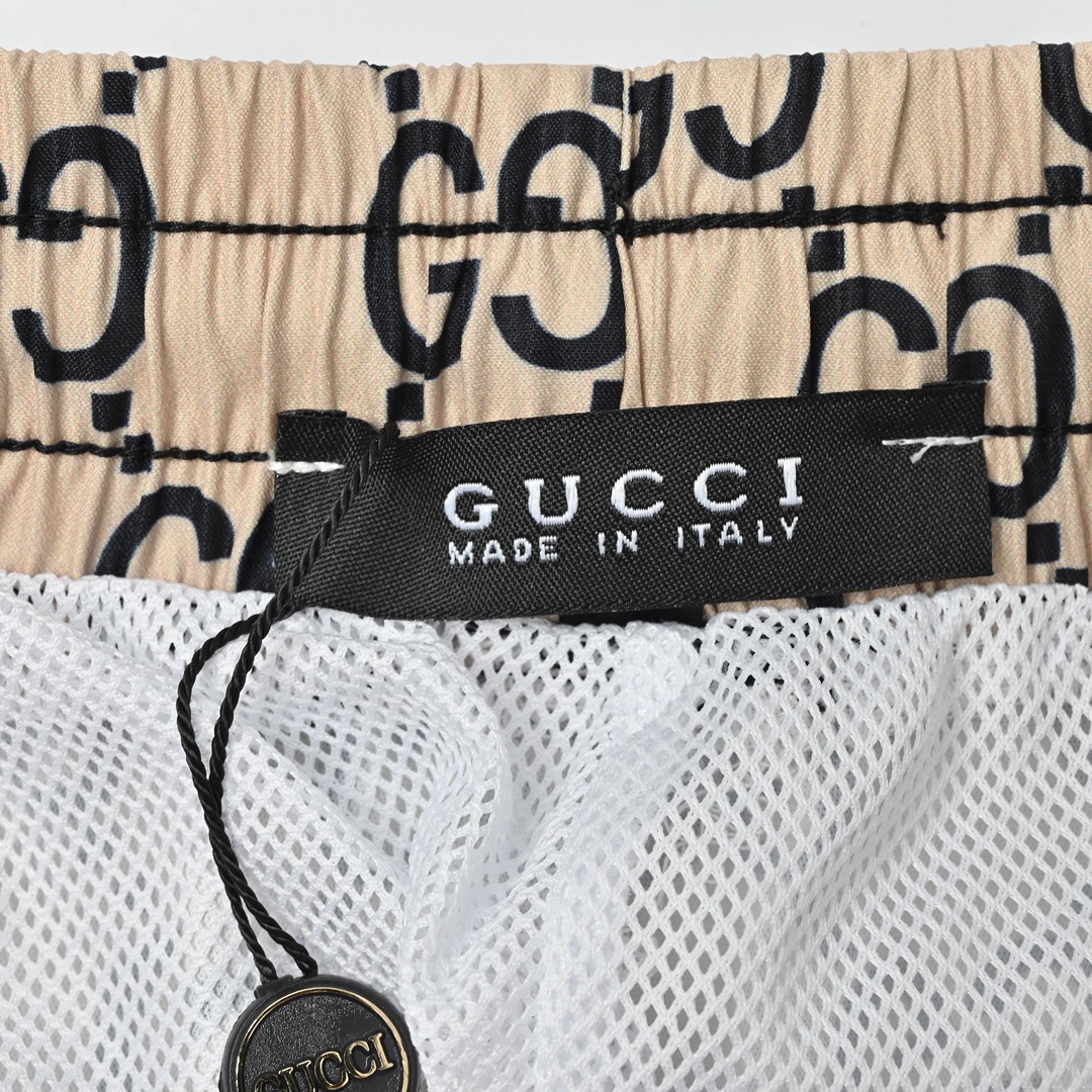 Gucci 古驰 双G字母沙滩短裤