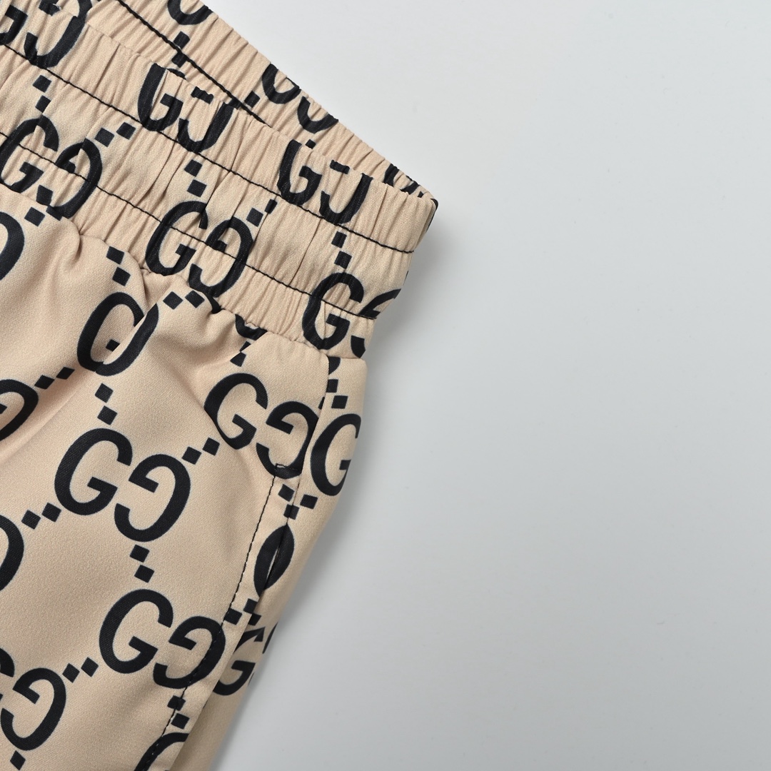 Gucci 古驰 双G字母沙滩短裤