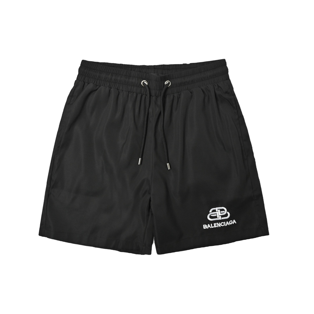 巴黎世家 锁扣沙滩短裤