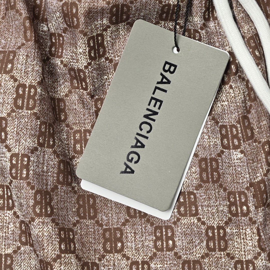 Balenciaga 巴黎世家 小G字母沙滩短裤