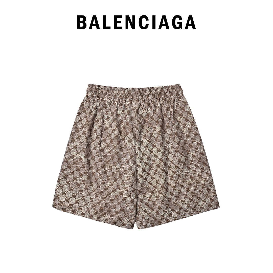 Balenciaga 巴黎世家 小G字母沙滩短裤