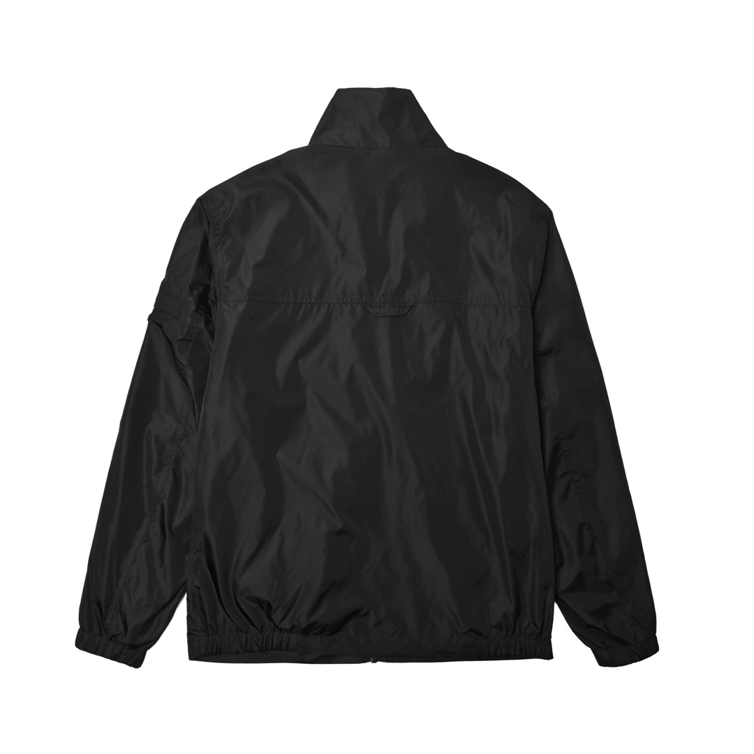 Prada/普拉达 25Fw 手臂三角标立领夹克