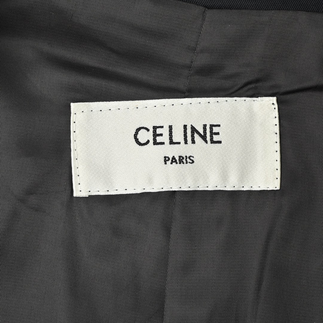 Celine/赛琳凯旋门小刺绣翻领夹克外套-Chinese UA Cheap High Quatity Brand Clothes Bags handbags Sneakers wholesale wholesaler seller from China Factory suppliers Fashion Clothing Shoes best Quality Beautiful Price Celine/赛琳凯旋门小刺绣翻领夹克外套