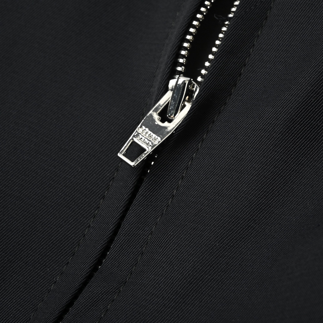 Celine/赛琳凯旋门小刺绣翻领夹克外套-Chinese UA Cheap High Quatity Brand Clothes Bags handbags Sneakers wholesale wholesaler seller from China Factory suppliers Fashion Clothing Shoes best Quality Beautiful Price Celine/赛琳凯旋门小刺绣翻领夹克外套