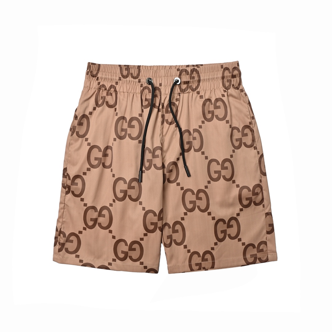 Gucci古驰提花满印双G微标抽绳短裤 满印提图花裤-Chinese UA Cheap High Quatity Brand Clothes Bags handbags Sneakers wholesale wholesaler seller from China Factory suppliers Fashion Clothing Shoes best Quality Beautiful Price Gucci古驰提花满印双G微标抽绳短裤 满印提图花裤