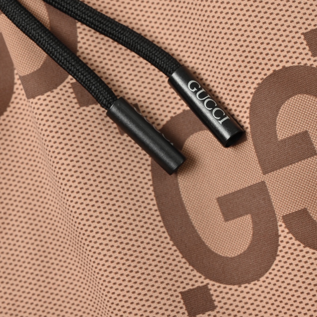 Gucci古驰提花满印双G微标抽绳短裤 满印提图花裤-Chinese UA Cheap High Quatity Brand Clothes Bags handbags Sneakers wholesale wholesaler seller from China Factory suppliers Fashion Clothing Shoes best Quality Beautiful Price Gucci古驰提花满印双G微标抽绳短裤 满印提图花裤