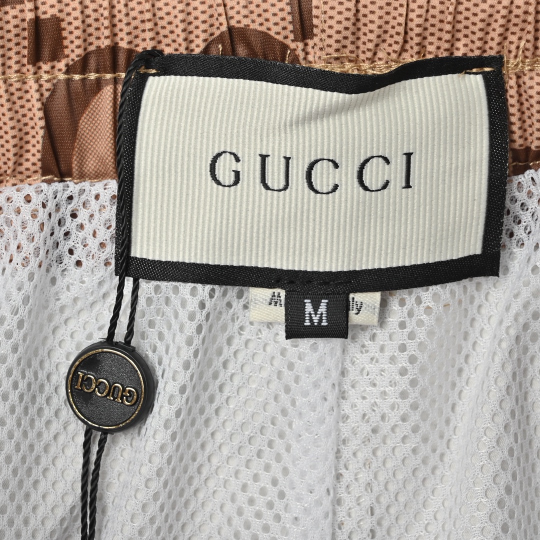 Gucci古驰提花满印双G微标抽绳短裤 满印提图花裤-Chinese UA Cheap High Quatity Brand Clothes Bags handbags Sneakers wholesale wholesaler seller from China Factory suppliers Fashion Clothing Shoes best Quality Beautiful Price Gucci古驰提花满印双G微标抽绳短裤 满印提图花裤