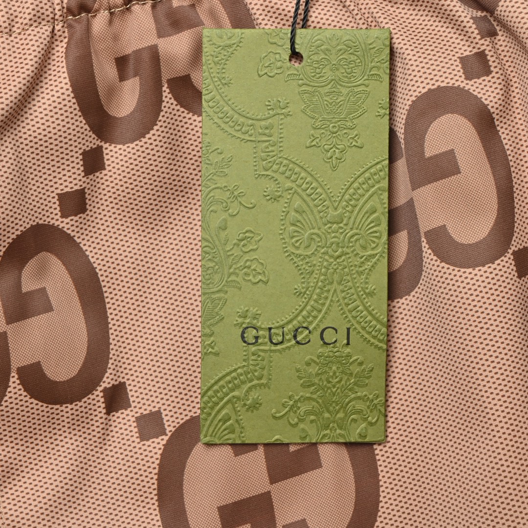 Gucci古驰提花满印双G微标抽绳短裤 满印提图花裤-Chinese UA Cheap High Quatity Brand Clothes Bags handbags Sneakers wholesale wholesaler seller from China Factory suppliers Fashion Clothing Shoes best Quality Beautiful Price Gucci古驰提花满印双G微标抽绳短裤 满印提图花裤