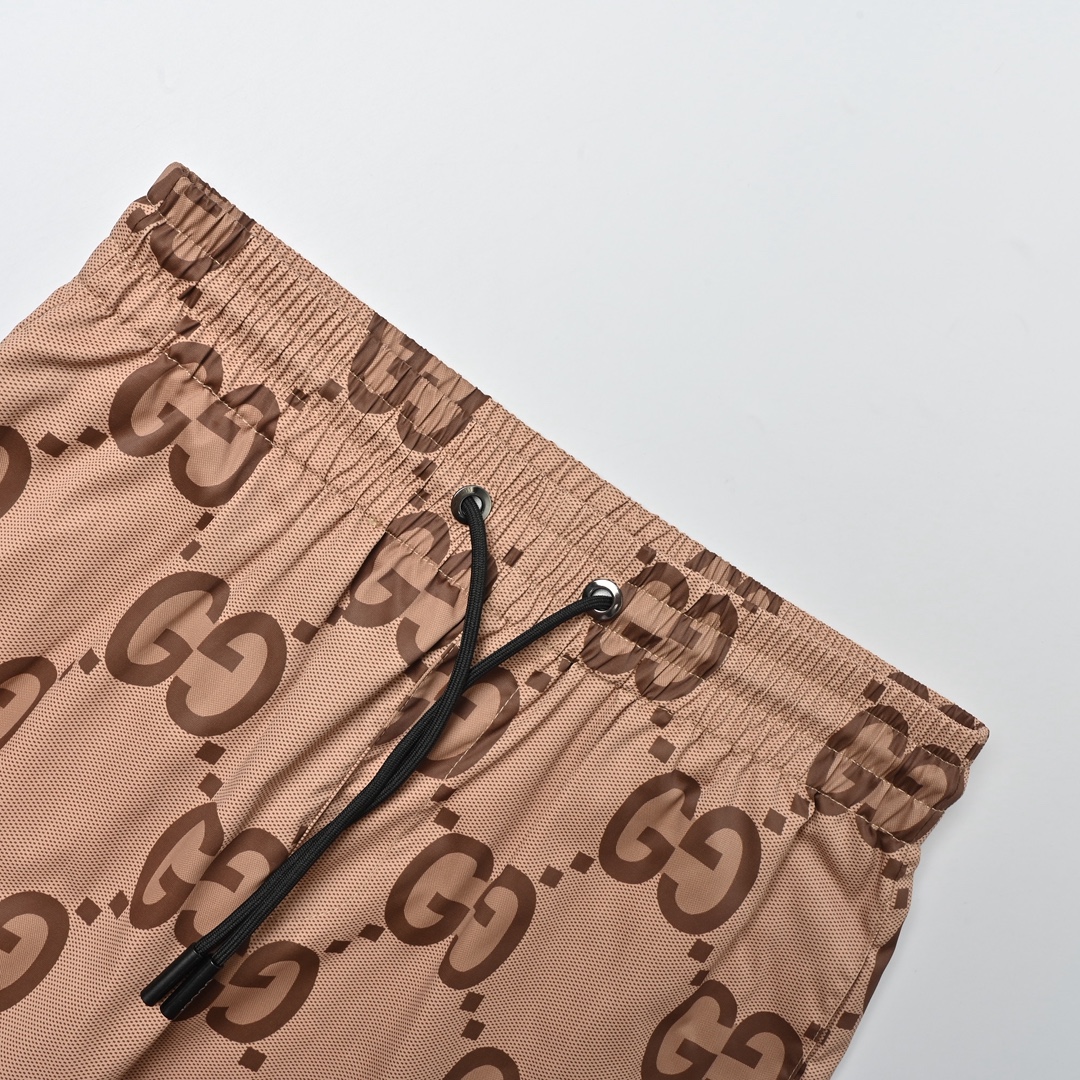 Gucci古驰提花满印双G微标抽绳短裤 满印提图花裤-Chinese UA Cheap High Quatity Brand Clothes Bags handbags Sneakers wholesale wholesaler seller from China Factory suppliers Fashion Clothing Shoes best Quality Beautiful Price Gucci古驰提花满印双G微标抽绳短裤 满印提图花裤