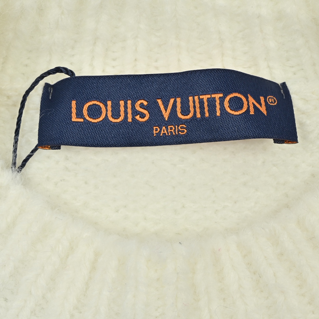 Louis Vuitton 路易威登 刺绣珍珠徽标针织毛衣-Chinese UA Cheap High Quatity Brand Clothes Bags handbags Sneakers wholesale wholesaler seller from China Factory suppliers Fashion Clothing Shoes best Quality Beautiful Price Louis Vuitton 路易威登 刺绣珍珠徽标针织毛衣