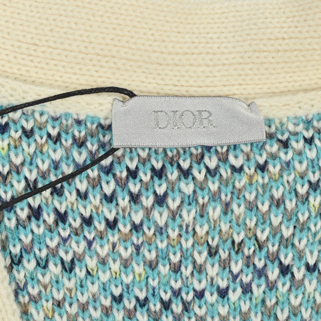 Dior 迪奥 25ss 满印提花毛衣开衫米色 黄色 棕色-Chinese UA Cheap High Quatity Brand Clothes Bags handbags Sneakers wholesale wholesaler seller from China Factory suppliers Fashion Clothing Shoes best Quality Beautiful Price Dior 迪奥 25ss 满印提花毛衣开衫米色 黄色 棕色