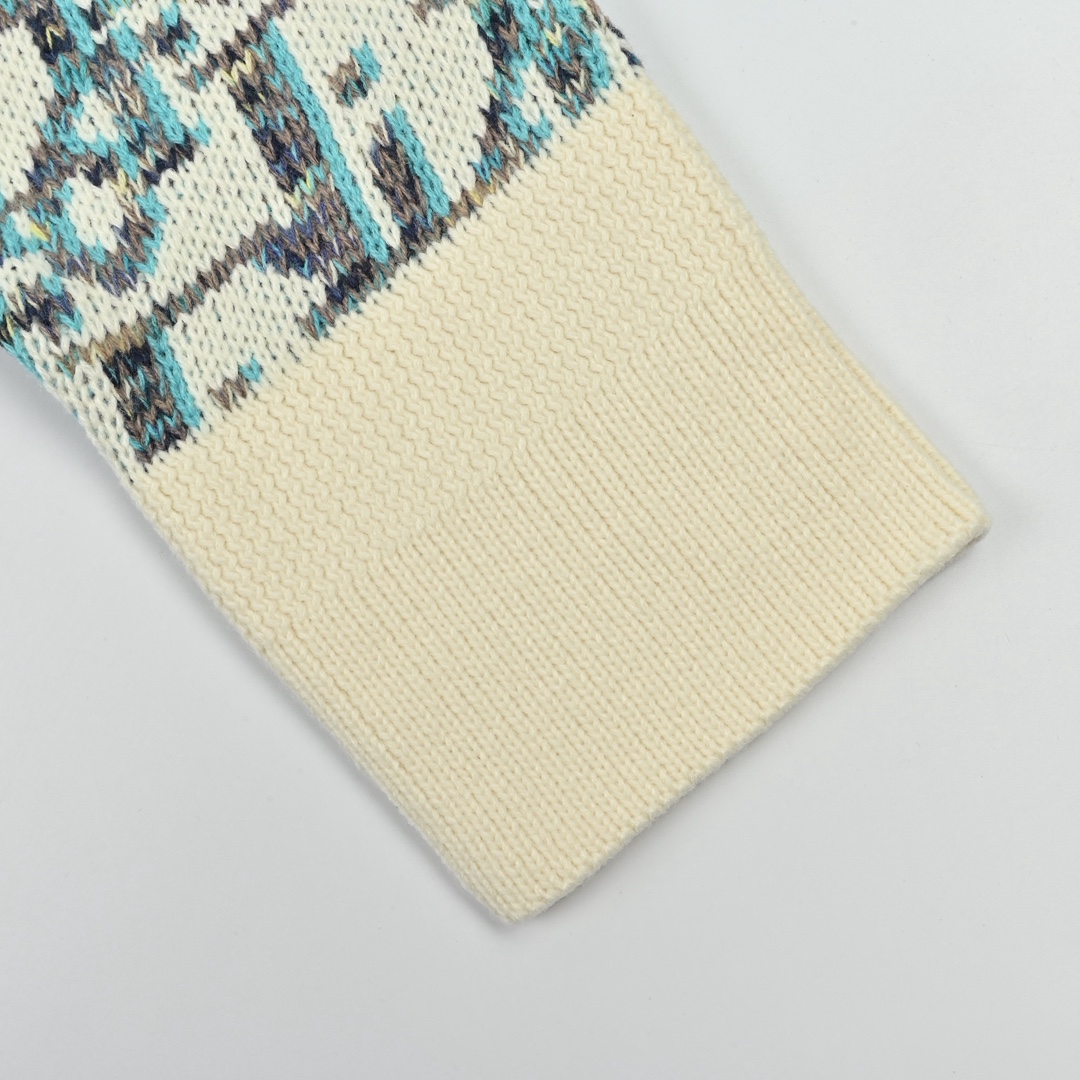 Dior 迪奥 25ss 满印提花毛衣开衫米色 黄色 棕色-Chinese UA Cheap High Quatity Brand Clothes Bags handbags Sneakers wholesale wholesaler seller from China Factory suppliers Fashion Clothing Shoes best Quality Beautiful Price Dior 迪奥 25ss 满印提花毛衣开衫米色 黄色 棕色