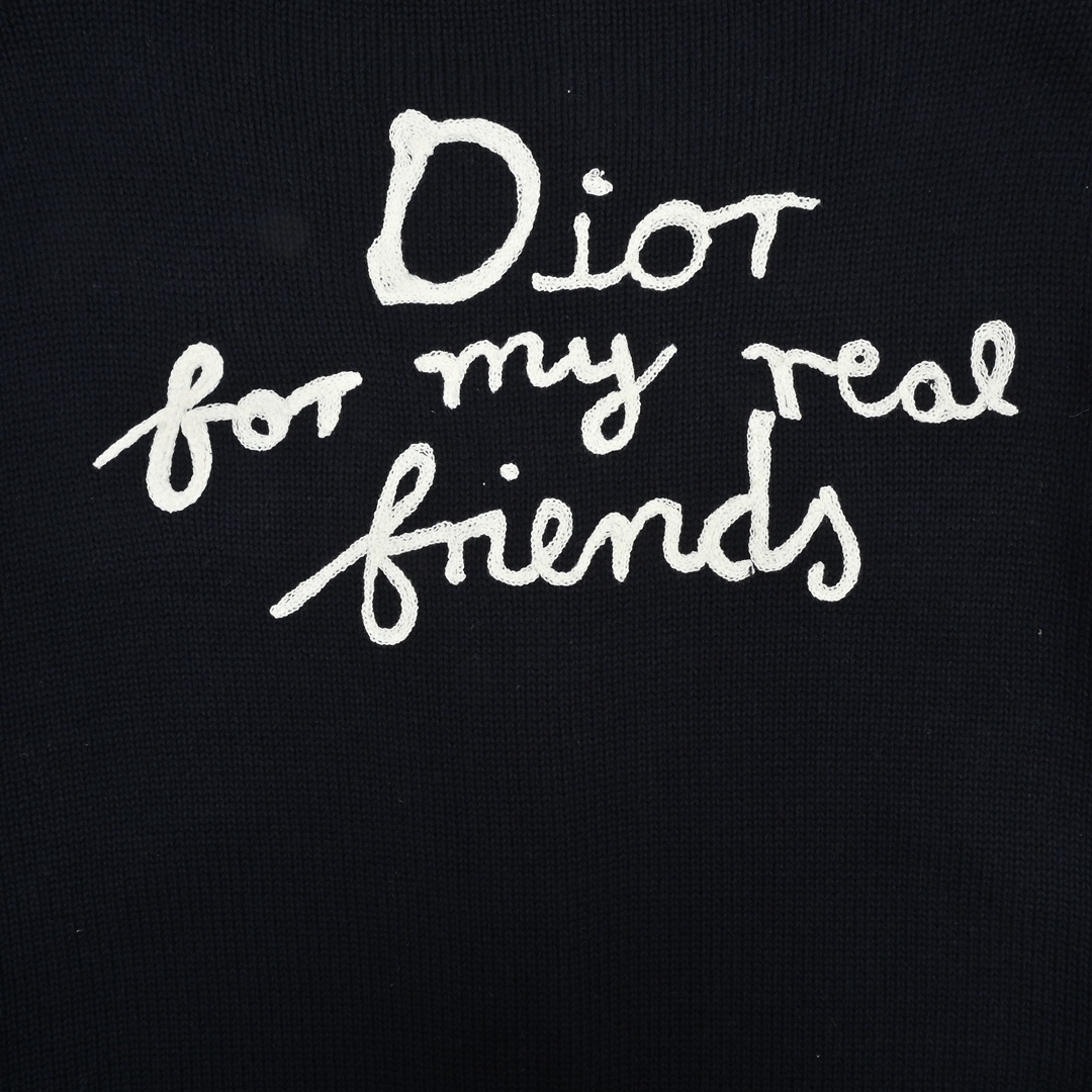 Dior 迪奥 刺绣棉质混纺纽扣开衫-Chinese UA Cheap High Quatity Brand Clothes Bags handbags Sneakers wholesale wholesaler seller from China Factory suppliers Fashion Clothing Shoes best Quality Beautiful Price Dior 迪奥 刺绣棉质混纺纽扣开衫