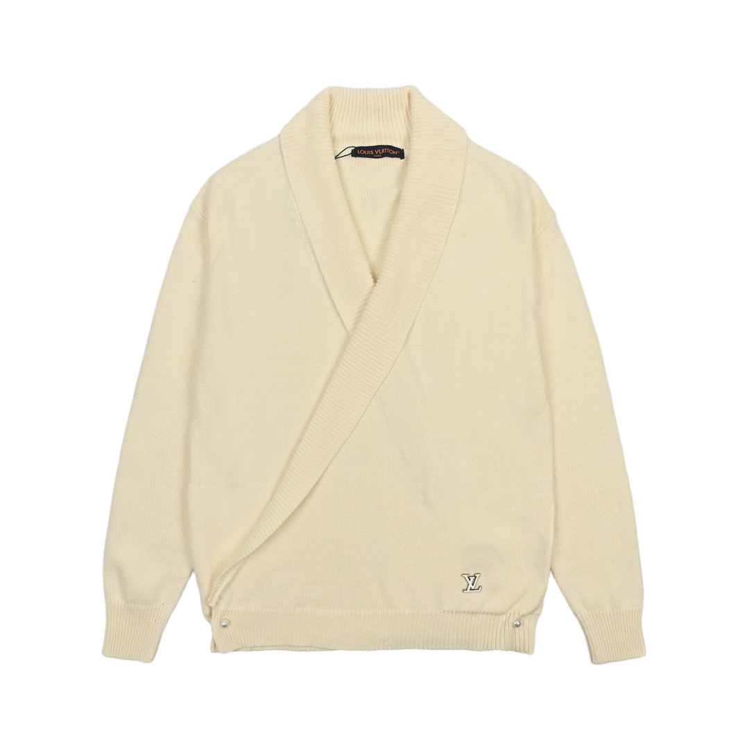 Louis Vuitton 路易威登 手缝徽标羊毛开衫-Chinese UA Cheap High Quatity Brand Clothes Bags handbags Sneakers wholesale wholesaler seller from China Factory suppliers Fashion Clothing Shoes best Quality Beautiful Price Louis Vuitton 路易威登 手缝徽标羊毛开衫