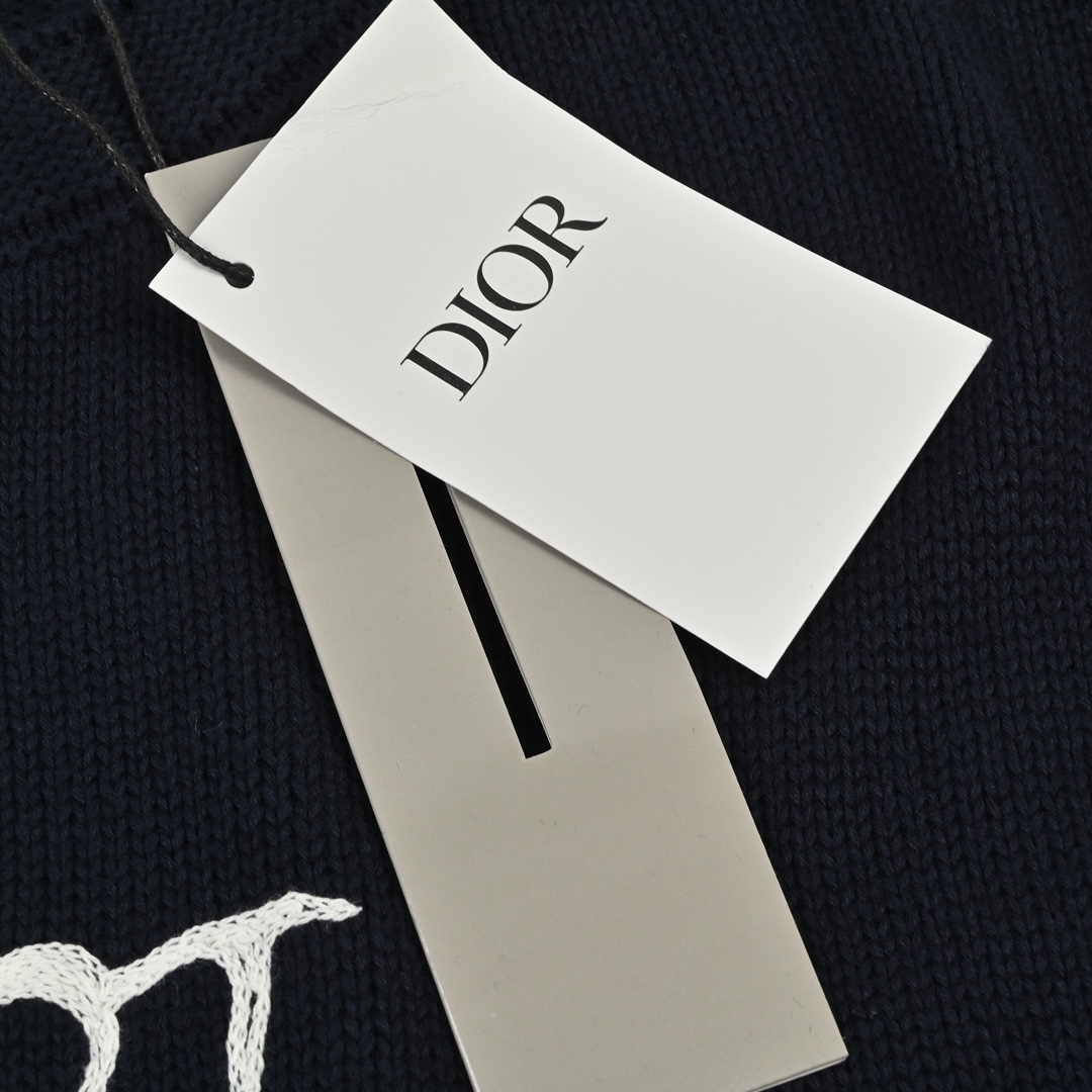 Dior 迪奥 字母刺绣针织毛衣-Chinese UA Cheap High Quatity Brand Clothes Bags handbags Sneakers wholesale wholesaler seller from China Factory suppliers Fashion Clothing Shoes best Quality Beautiful Price Dior 迪奥 字母刺绣针织毛衣