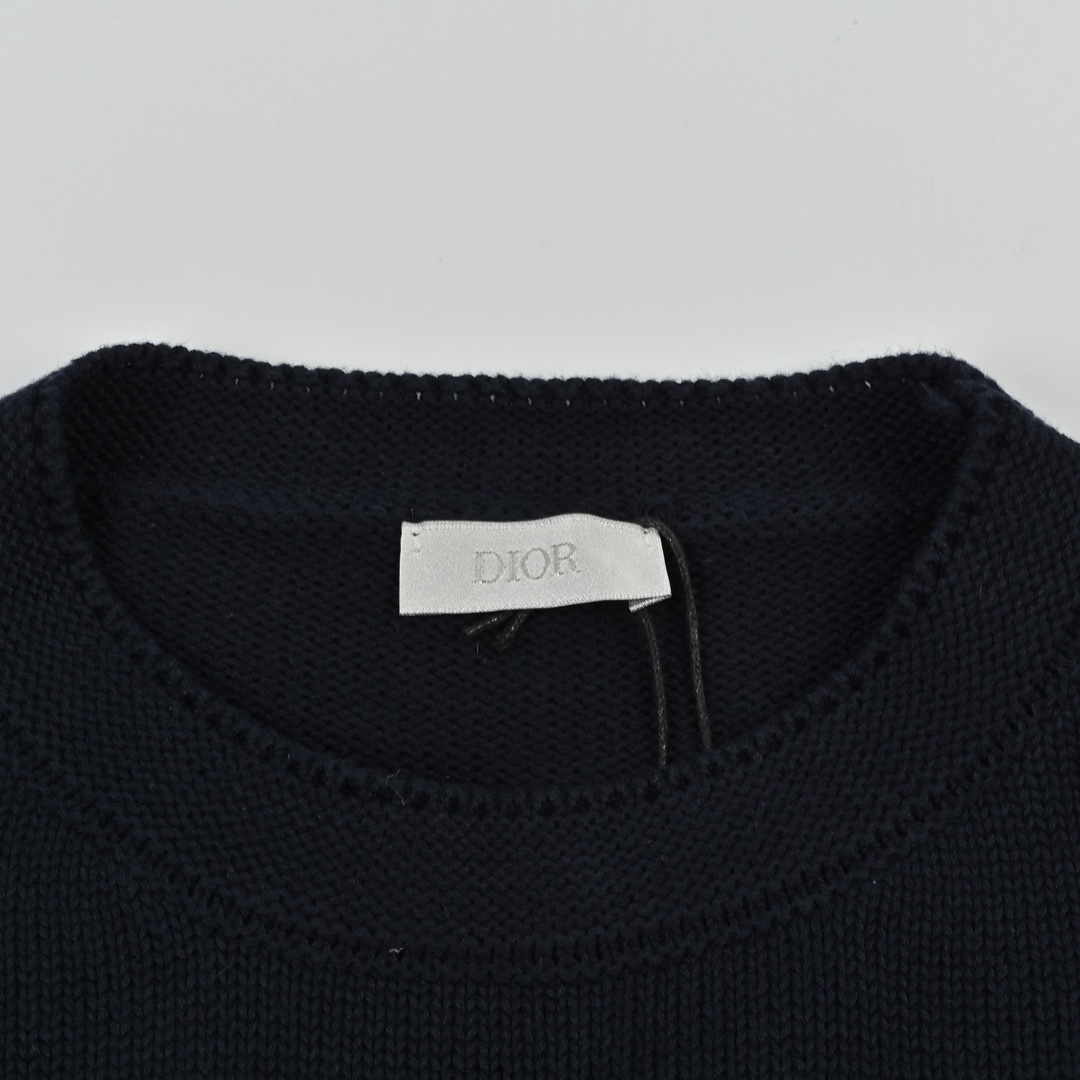 Dior 迪奥 字母刺绣针织毛衣-Chinese UA Cheap High Quatity Brand Clothes Bags handbags Sneakers wholesale wholesaler seller from China Factory suppliers Fashion Clothing Shoes best Quality Beautiful Price Dior 迪奥 字母刺绣针织毛衣