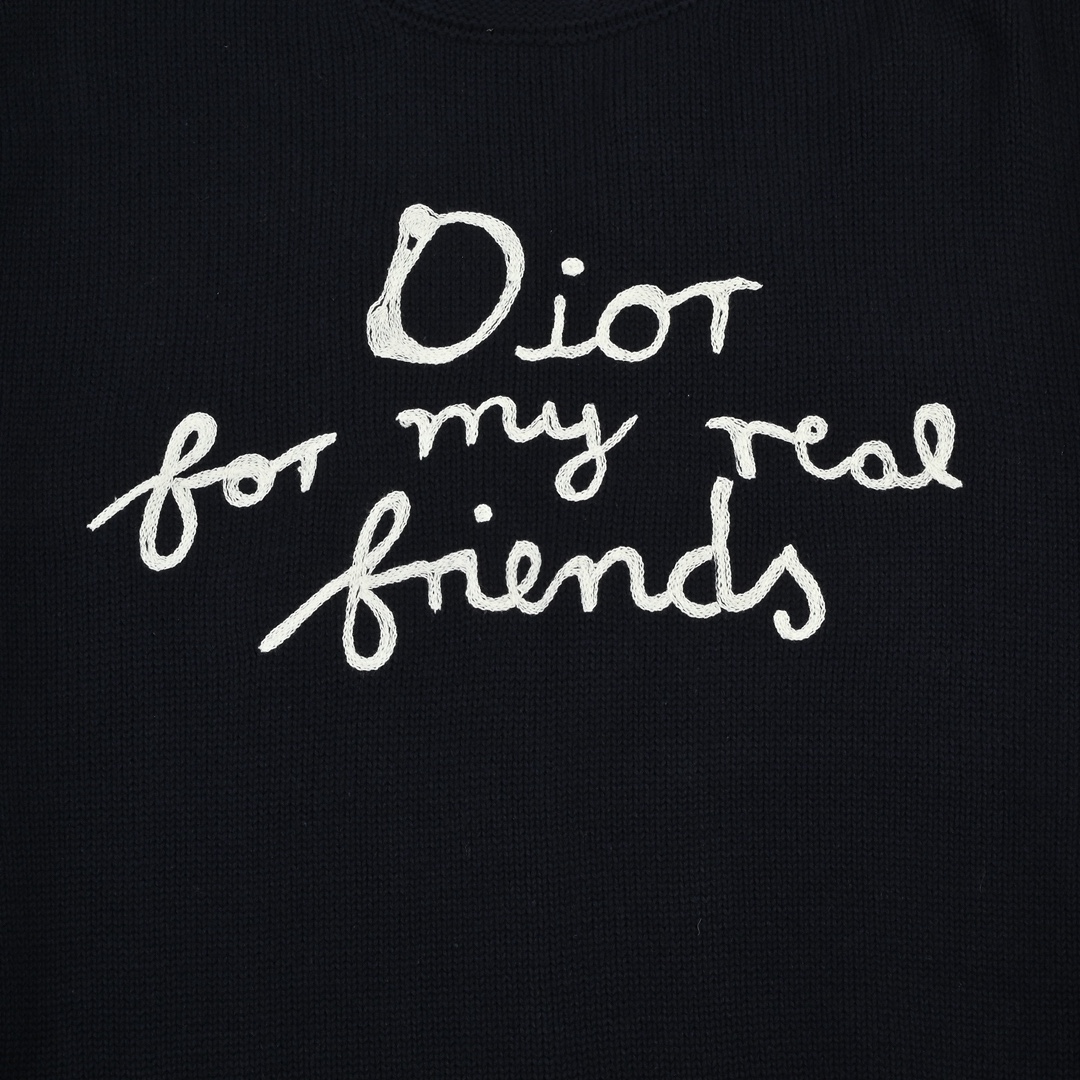 Dior 迪奥 字母刺绣针织毛衣-Chinese UA Cheap High Quatity Brand Clothes Bags handbags Sneakers wholesale wholesaler seller from China Factory suppliers Fashion Clothing Shoes best Quality Beautiful Price Dior 迪奥 字母刺绣针织毛衣