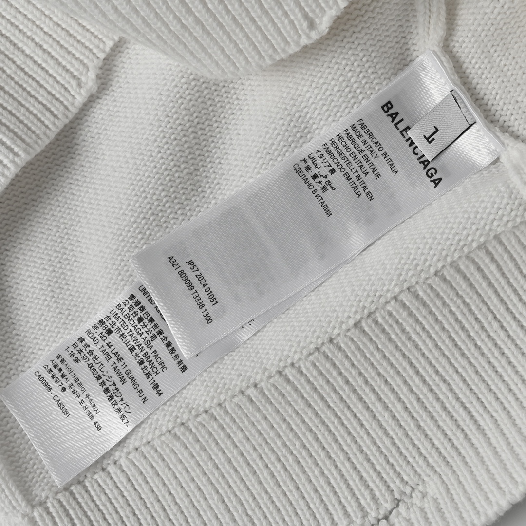 Balenciaga 巴黎世家 圆环立体章仔毛衣-Chinese UA Cheap High Quatity Brand Clothes Bags handbags Sneakers wholesale wholesaler seller from China Factory suppliers Fashion Clothing Shoes best Quality Beautiful Price Balenciaga 巴黎世家 圆环立体章仔毛衣