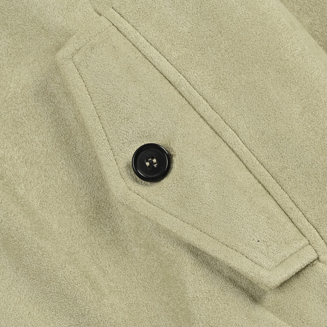 Prada 普拉达 立领麂皮夹克外套-Chinese UA Cheap High Quatity Brand Clothes Bags handbags Sneakers wholesale wholesaler seller from China Factory suppliers Fashion Clothing Shoes best Quality Beautiful Price Prada 普拉达 立领麂皮夹克外套