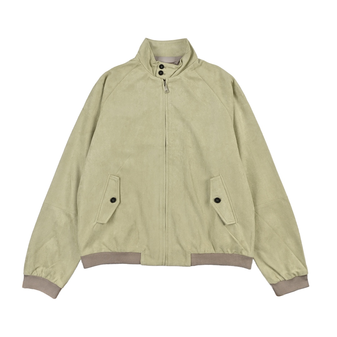 Prada 普拉达 立领麂皮夹克外套-Chinese UA Cheap High Quatity Brand Clothes Bags handbags Sneakers wholesale wholesaler seller from China Factory suppliers Fashion Clothing Shoes best Quality Beautiful Price Prada 普拉达 立领麂皮夹克外套