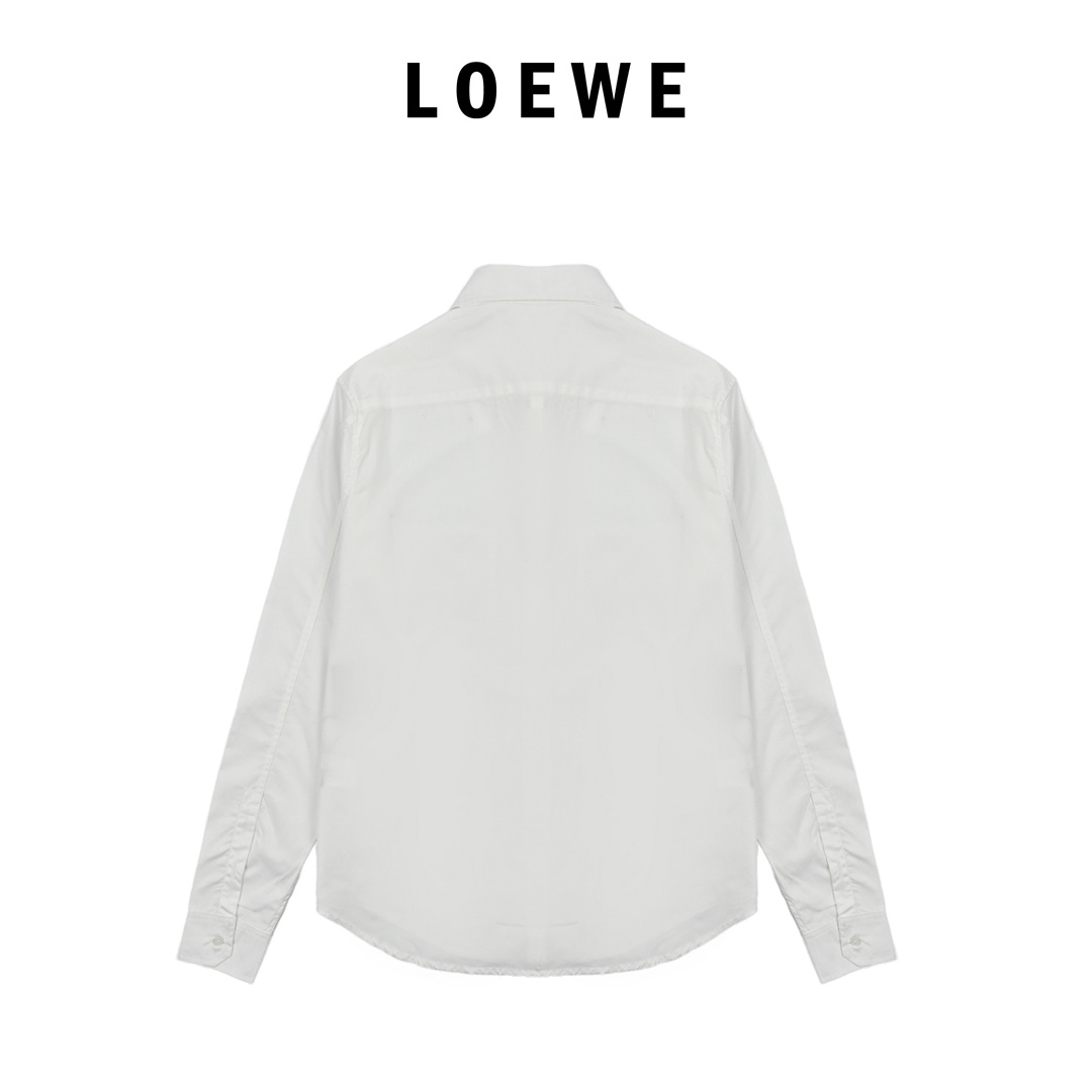 loewe 罗意威早秋新款胸前口袋刺绣logo衬衫-Chinese UA Cheap High Quatity Brand Clothes Bags handbags Sneakers wholesale wholesaler seller from China Factory suppliers Fashion Clothing Shoes best Quality Beautiful Price loewe 罗意威早秋新款胸前口袋刺绣logo衬衫