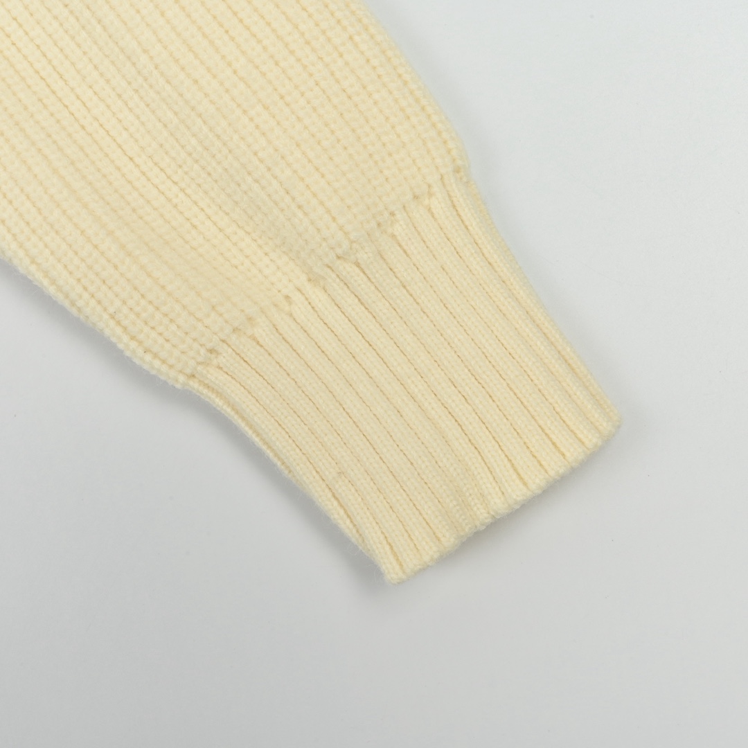 Thom Brown 四条杠条纹 针织拼接羽绒外套