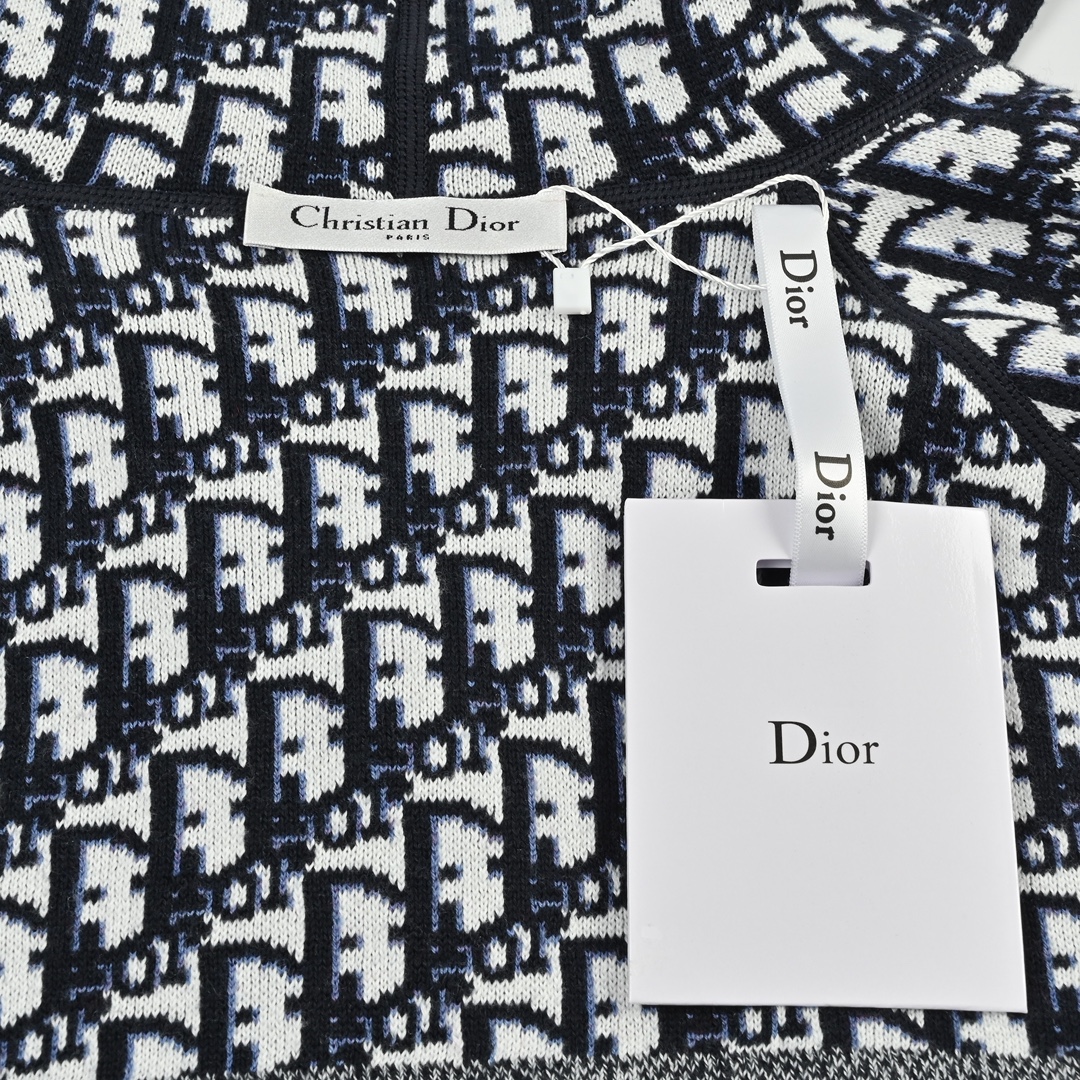 DIOR/迪奥 23FW OBLIQUE老花羊绒双面穿外套