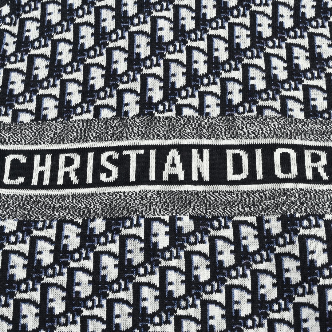 DIOR/迪奥 23FW OBLIQUE老花羊绒双面穿外套