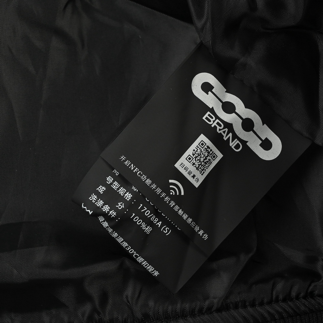 GOODBRAND Love is good经典珍珠标语拼色棒球服男女同款夹克外套-Chinese UA Cheap High Quatity Brand Clothes Bags handbags Sneakers wholesale wholesaler seller from China Factory suppliers Fashion Clothing Shoes best Quality Beautiful Price GOODBRAND Love is good经典珍珠标语拼色棒球服男女同款夹克外套