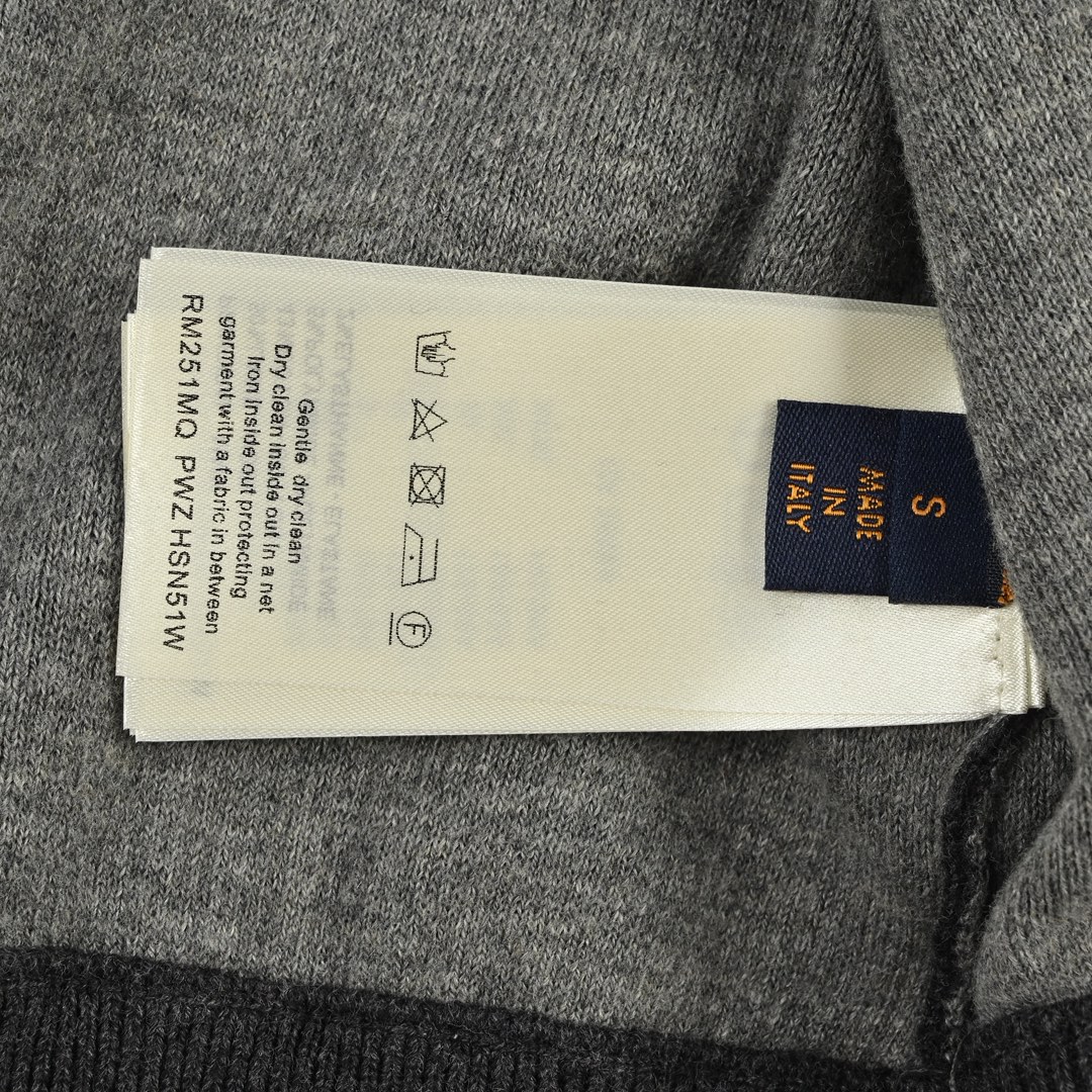 Louis Vuitton 路易威登 25SS 提花螺纹立领拉链毛织外套