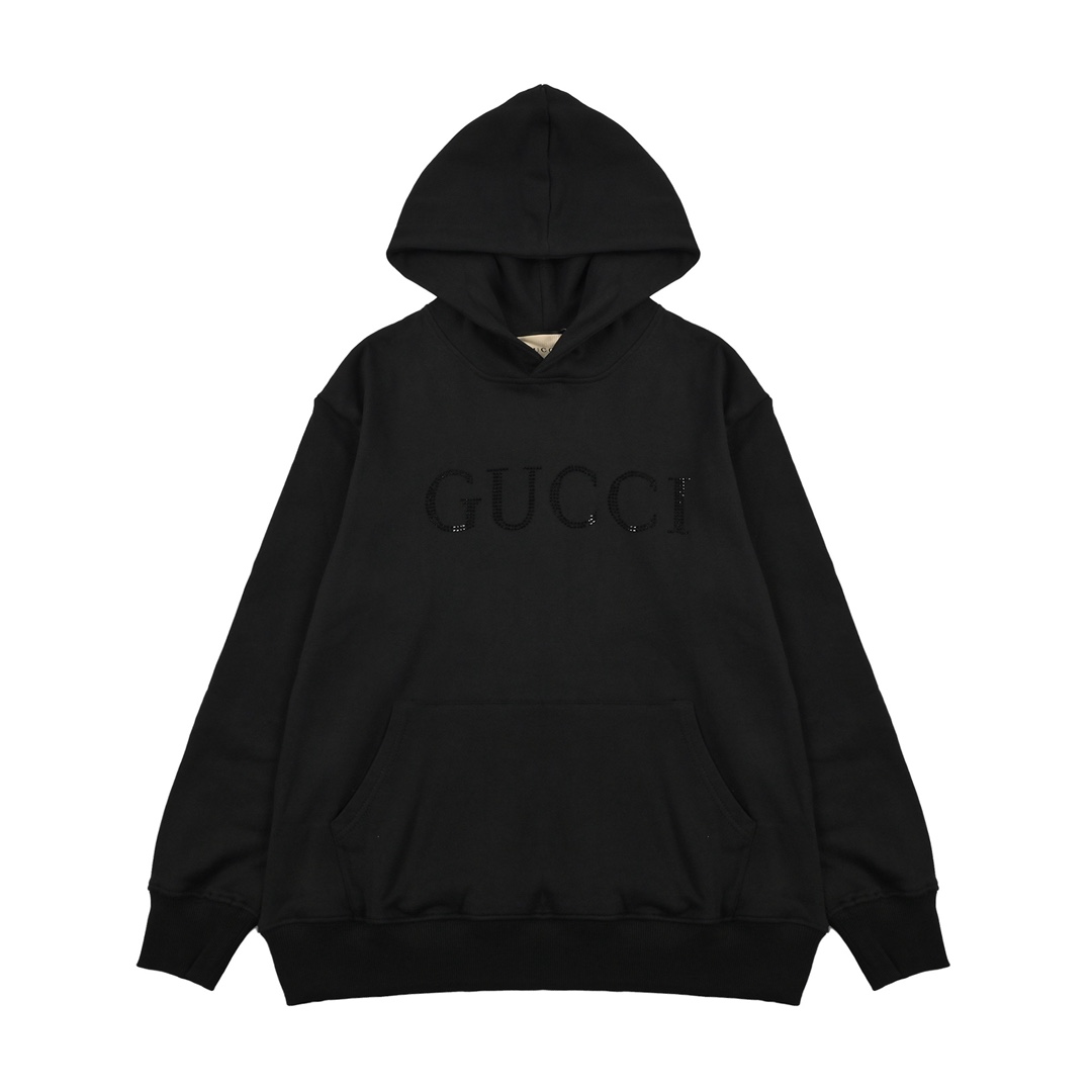 Gucci新品！2025秋冬系列高克重卫衣 选用客供定制针织100%纯棉面打造