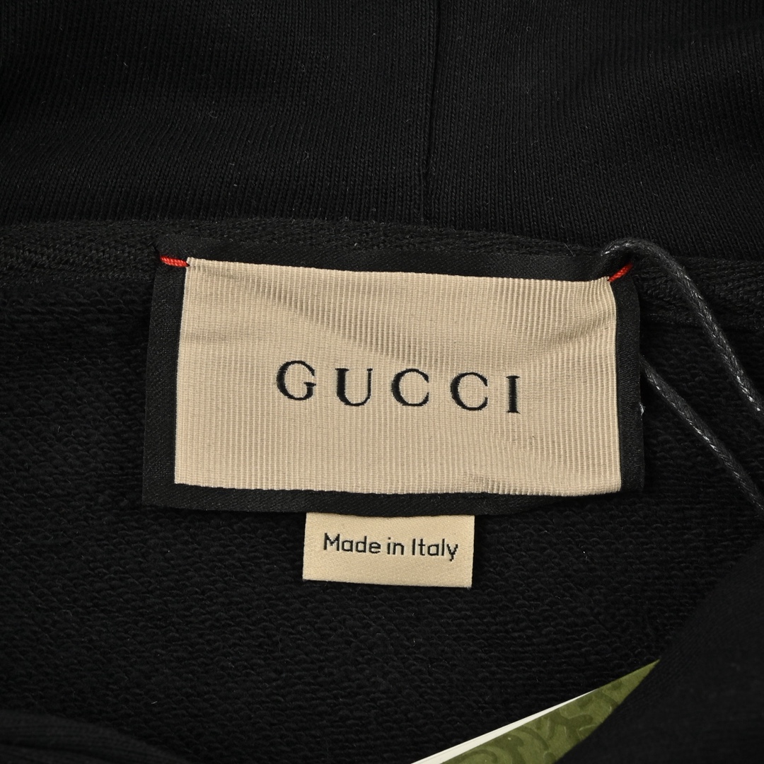 Gucci新品！2025秋冬系列高克重卫衣 选用客供定制针织100%纯棉面打造