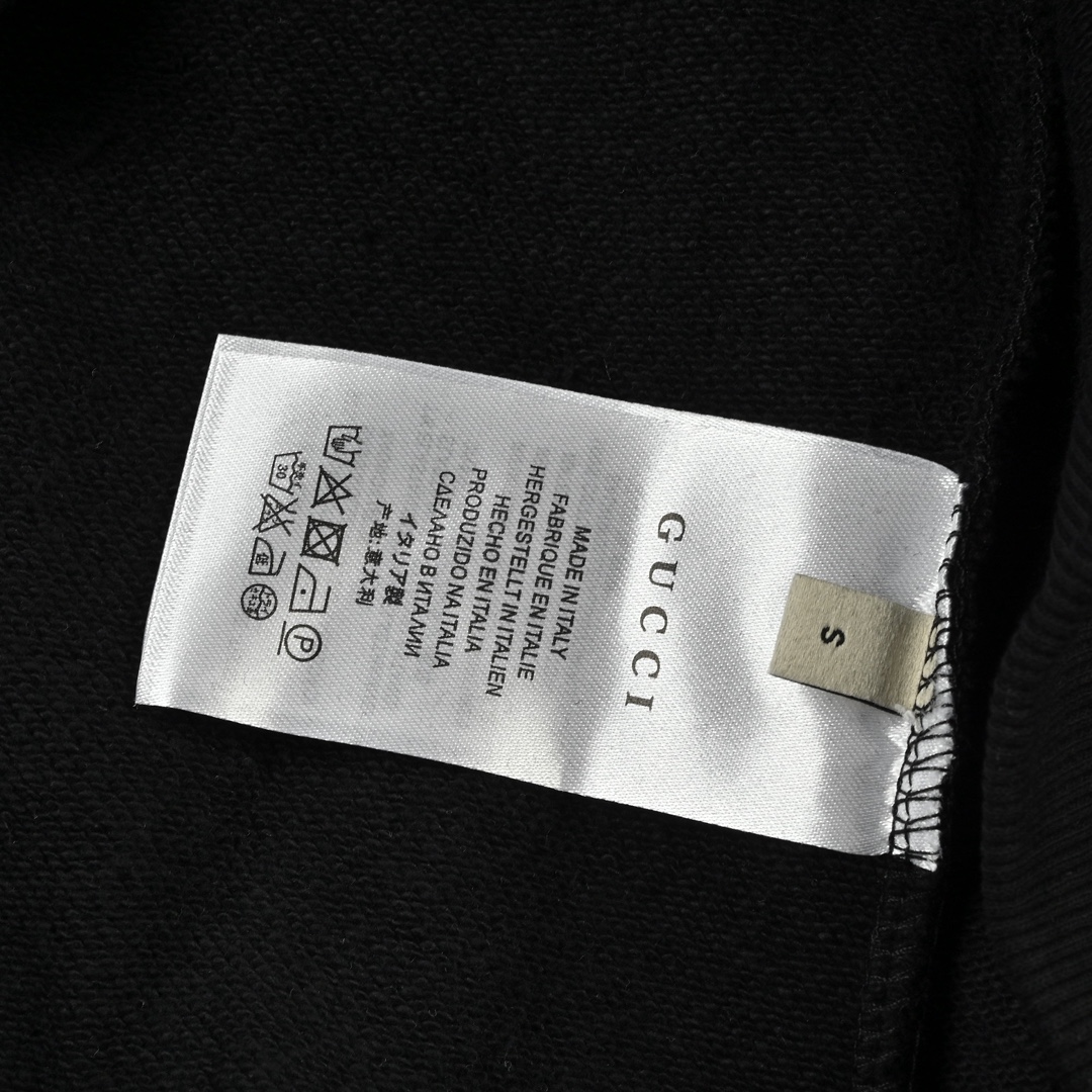 Gucci新品！2025秋冬系列高克重卫衣 选用客供定制针织100%纯棉面打造