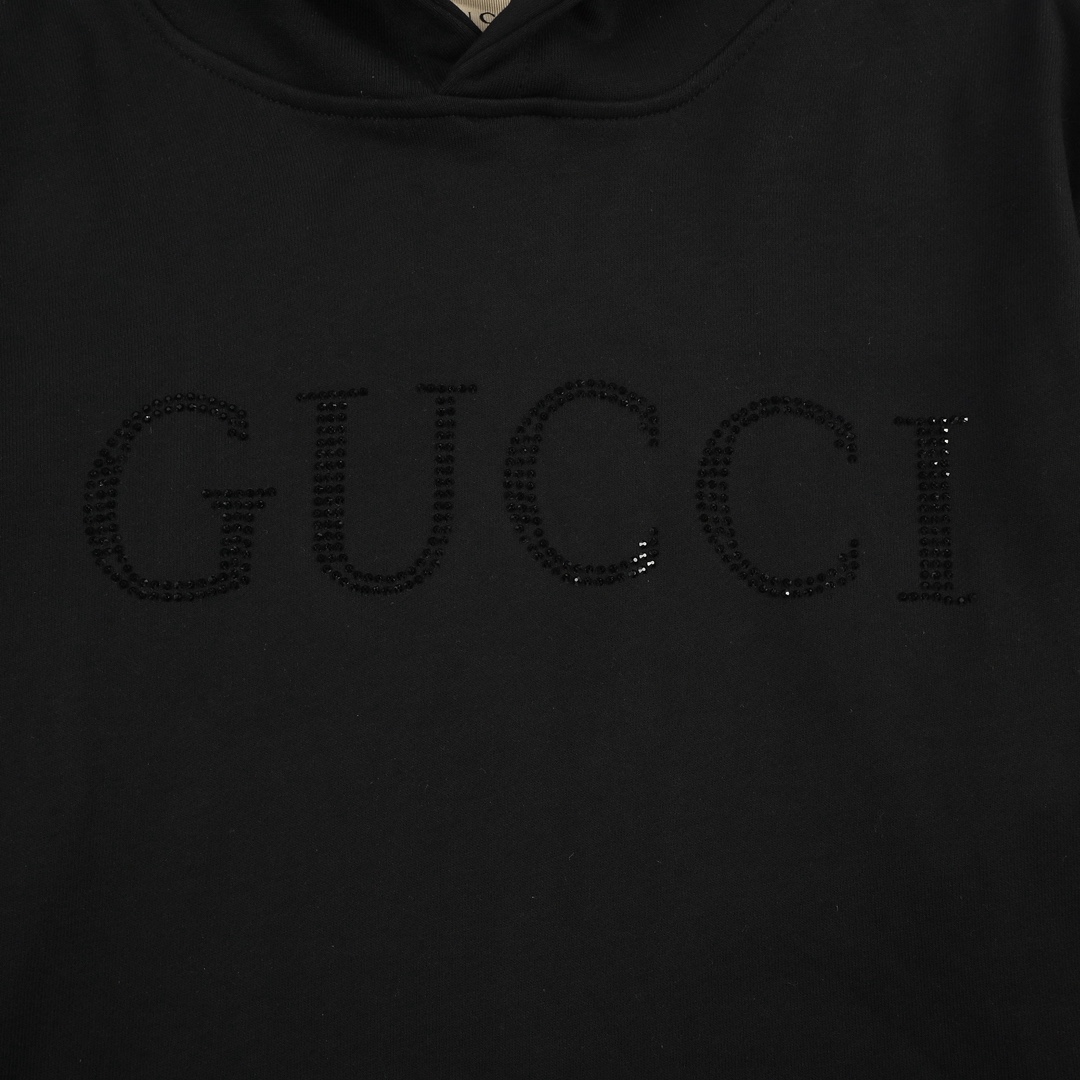 Gucci新品！2025秋冬系列高克重卫衣 选用客供定制针织100%纯棉面打造