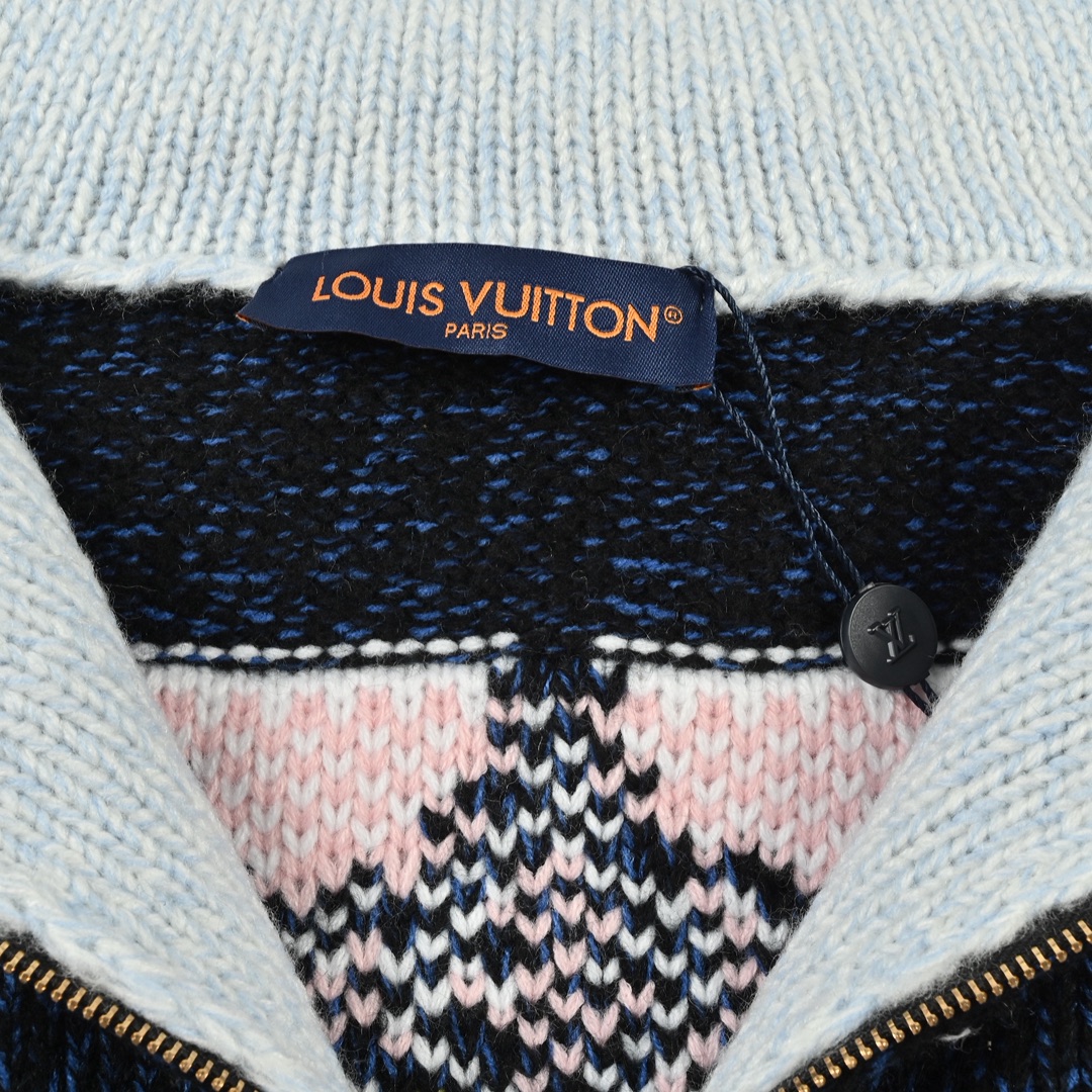:Louis Vuitton 路易威登 联名nigo双鱼针织外套-Chinese UA Cheap High Quatity Brand Clothes Bags handbags Sneakers wholesale wholesaler seller from China Factory suppliers Fashion Clothing Shoes best Quality Beautiful Price :Louis Vuitton 路易威登 联名nigo双鱼针织外套