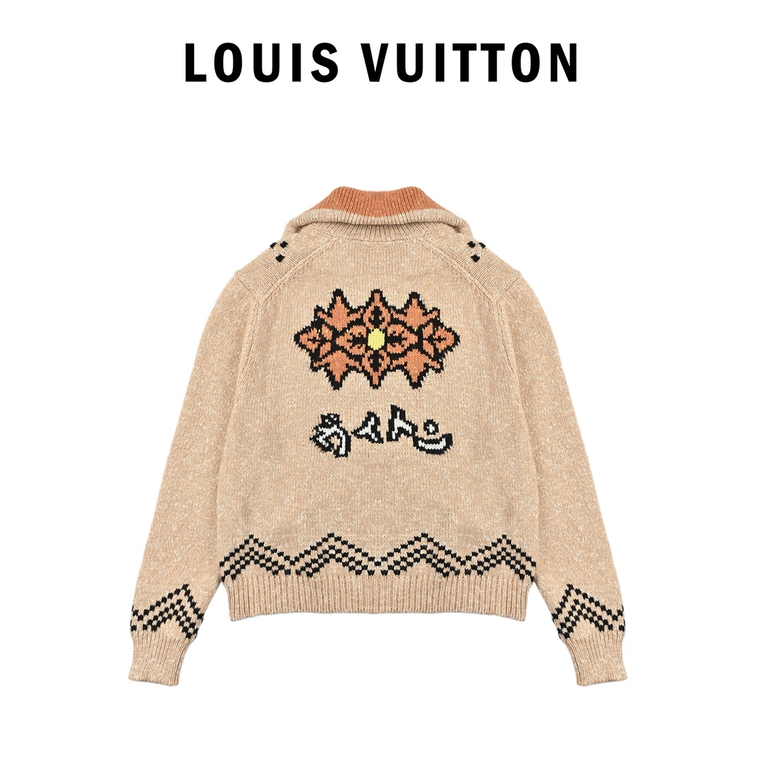 Louis Vuitton 路易威登 双虾针织毛衣外套 Louis Vuitton 路易威登 双虾针织毛衣外套