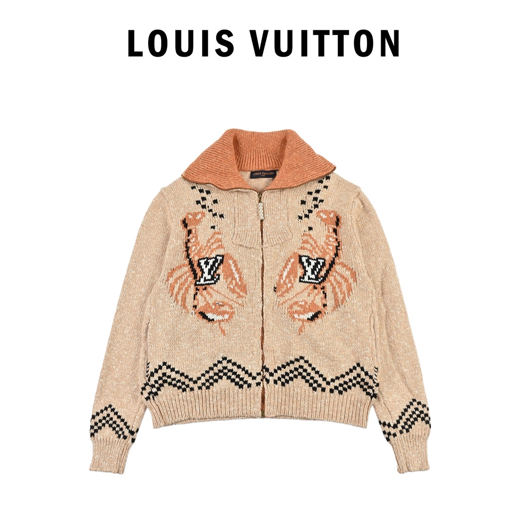 Louis Vuitton 路易威登 双虾针织毛衣外套 Louis Vuitton 路易威登 双虾针织毛衣外套