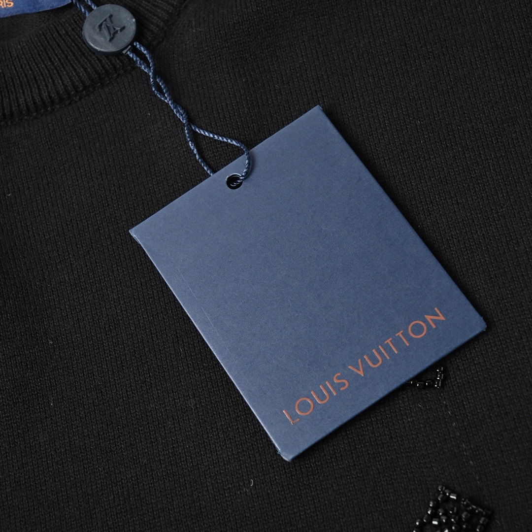 Louis Vuitton 路易威登 渐变串珠针织套头毛衣
