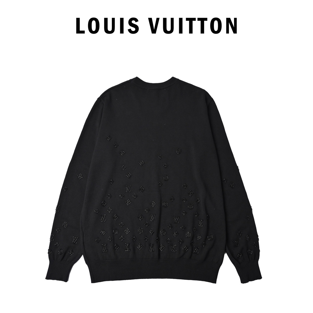 Louis Vuitton 路易威登 渐变串珠针织套头毛衣