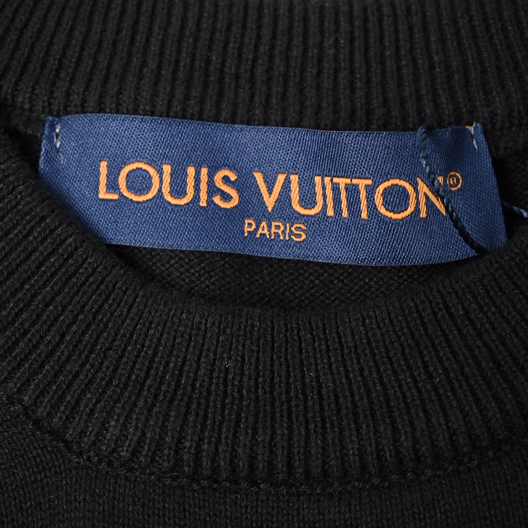 Louis Vuitton 路易威登 渐变串珠针织套头毛衣