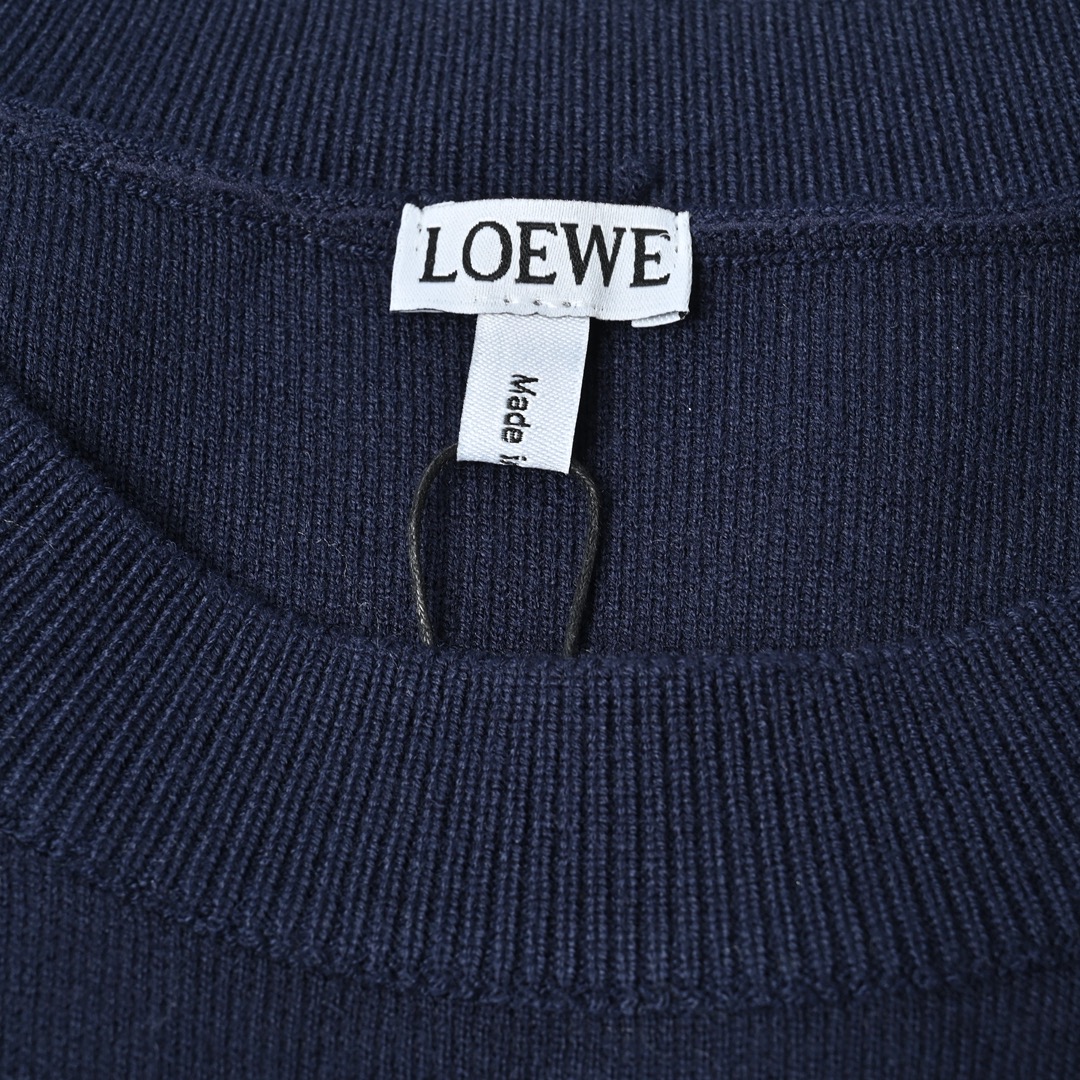 Loewe 罗意威 贴布刺绣针织套头毛衣