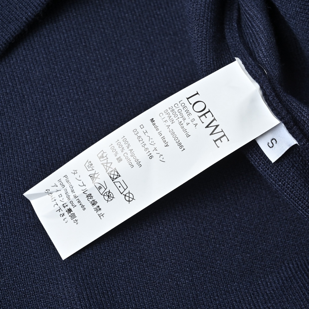 Loewe 罗意威 贴布刺绣针织套头毛衣