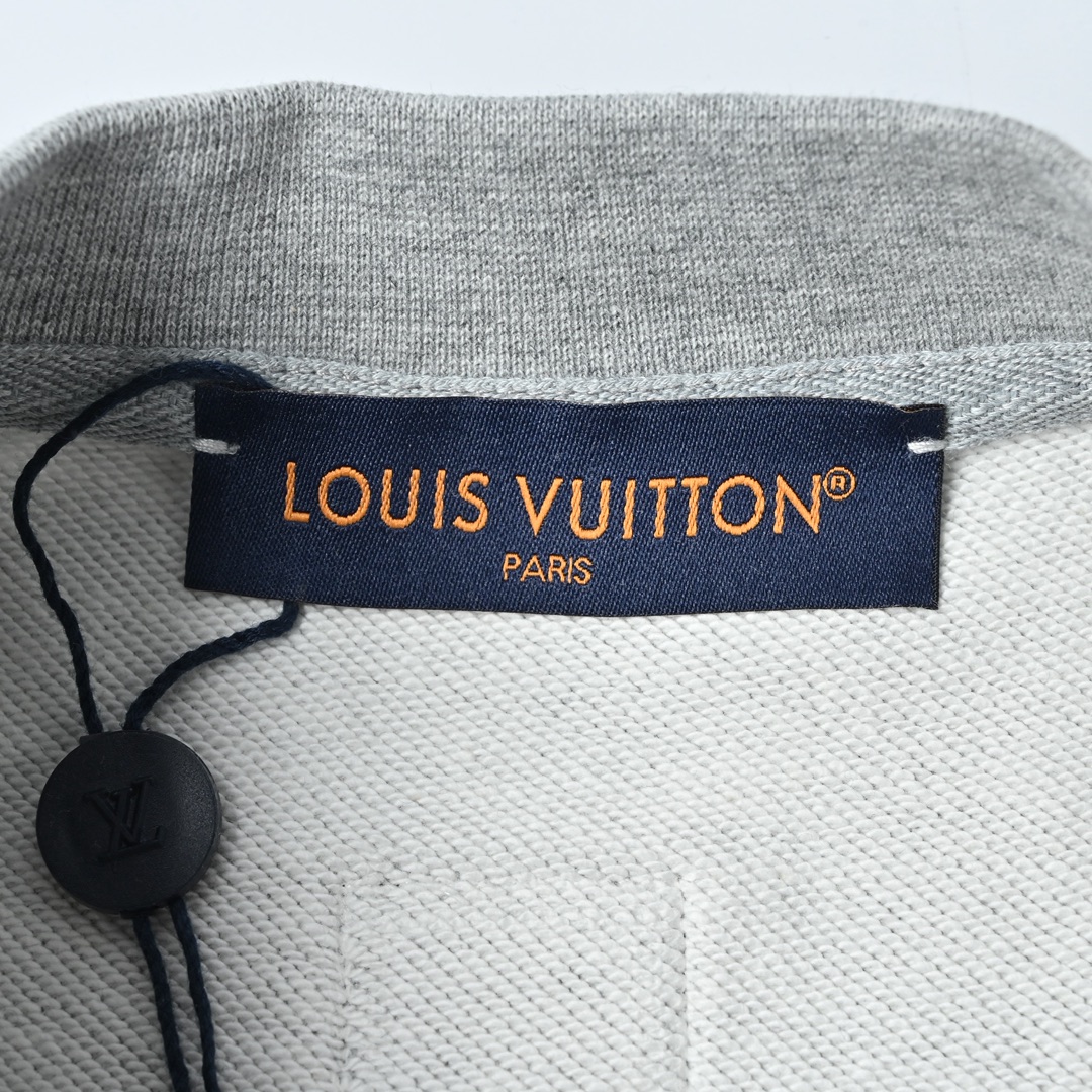 Louis Vuitton 路易威登 钓鱼万针刺绣圆领卫衣