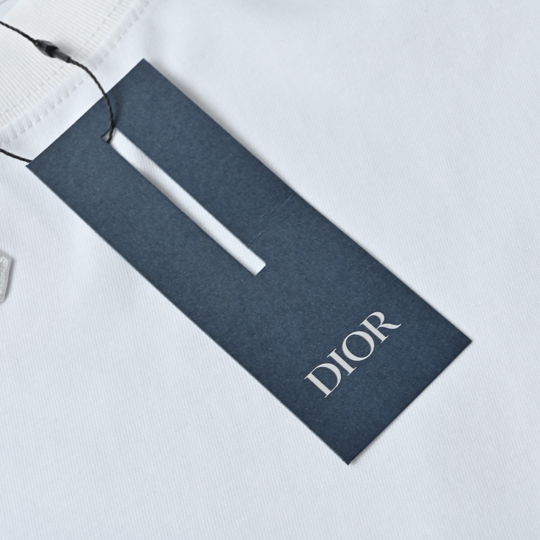 Dior 迪奥 FW25 白色基础CD银标长袖