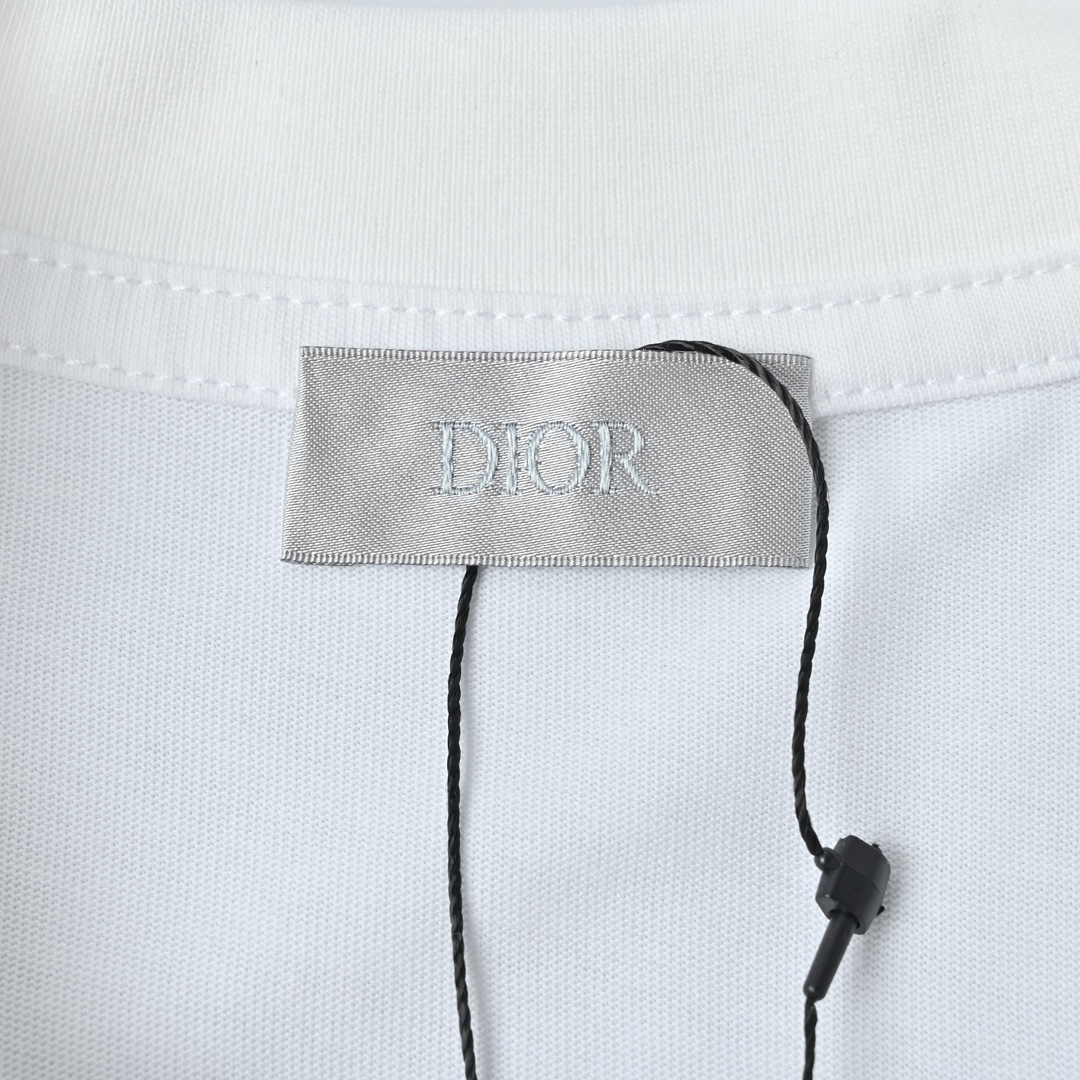 Dior 迪奥 FW25 白色基础CD银标长袖